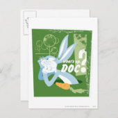 BUGS BUNNY™ Wat is er aan de hand, Doc? Briefkaart (Voorkant / Achterkant)