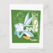 BUGS BUNNY™ Wat is er aan de hand, Doc? Briefkaart (Voorkant)