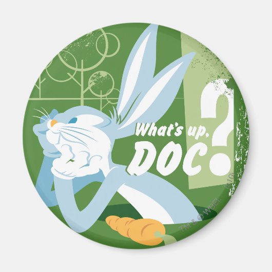 BUGS BUNNY™ Wat Zit Er Te Koop, Dokter? Magneet (Voorkant)
