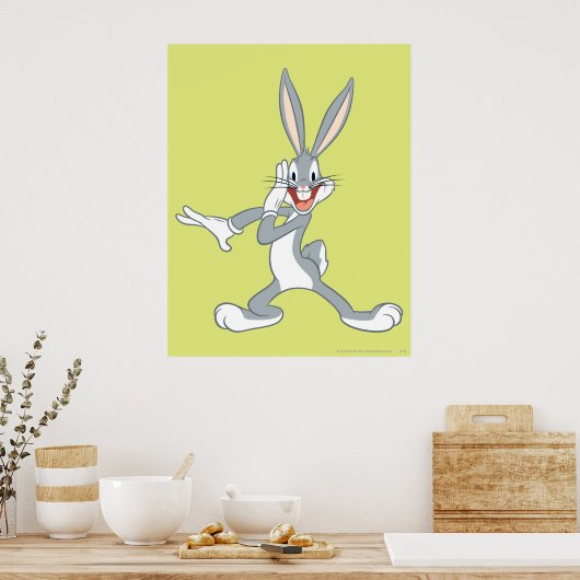BUGS BUNNY™ Whispering 2 Poster (Keuken)