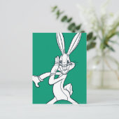 BUGS BUNNY™ Whispering Briefkaart (Staand voorkant)