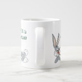 BUGS BUNNY™ Wit-neer Grote Koffiekop (Achterkant)