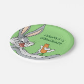 BUGS BUNNY™ Wit-neer Papieren Bordje (Gekanteld)