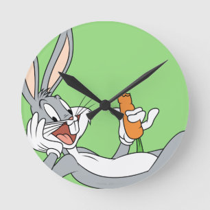 BUGS BUNNY™ Wit-neer Ronde Klok