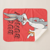BUGS BUNNY™ With Carrot Sherpa Deken (Voorkant (horizontaal))