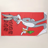 BUGS BUNNY™ With Carrot Strandlaken (Voorkant)