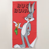 BUGS BUNNY™ With Carrot Strandlaken (Voorkant)