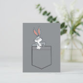 BUGS BUNNY™ zit in de verpakking Briefkaart (Staand voorkant)