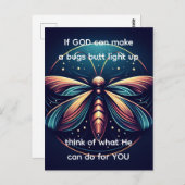 Bugs Butt Light Up Firefly Lightning bug Grappig Briefkaart (Voorkant / Achterkant)