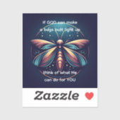 Bugs Butt Light Up Firefly Lightning bug Grappig Sticker (Vel)