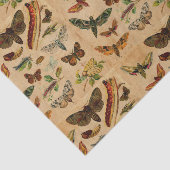 Bugs & Butterflies -  verfijnd papierpatroon Tissuepapier (Detail)