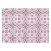 Bugs, donkere magenta en roze op wit tafelkleed (Voorkant (Horizontaal))