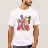 Bugs en appelen, eerste graad t-shirt (Voorkant)