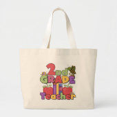 Bugs en appelen, tweede klasse grote tote bag (Voorkant)