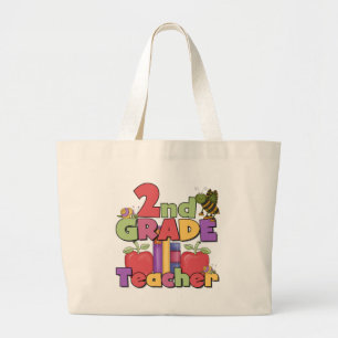 Bugs en appelen, tweede klasse grote tote bag