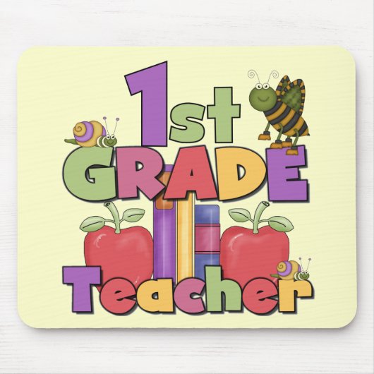 Bugs en appels, eerste graad, T-shirts en cadeautj Muismat (Voorkant)