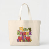 Bugs en appels, Vierde Grade Tshirts en Gifts Grote Tote Bag (Voorkant)