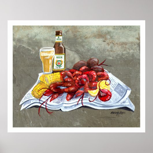 Bugs en Brew afdrukken met rand Poster (Voorkant)