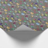 Bugs en insecten cadeaupapier (Hoek)