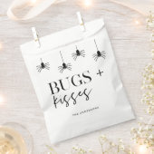 Bugs en Kisses | Zwarte spieren | Happy Halloween Bedankzakje (Geknipt)