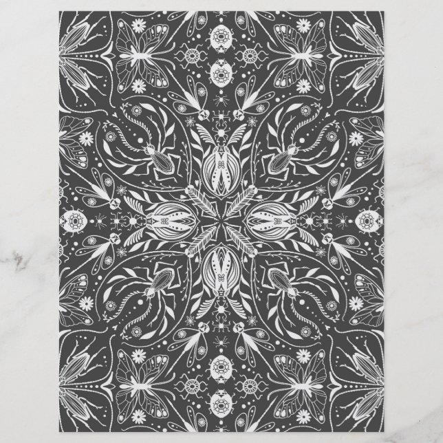 Bugs, gebroken wit op zwart (Voorkant)