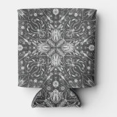 Bugs, gebroken wit op zwart blikjeskoeler (Voorkant)