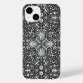 Bugs, gebroken wit op zwart Case-Mate iPhone case (Achterkant)