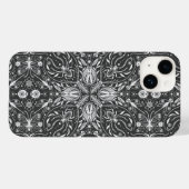 Bugs, gebroken wit op zwart Case-Mate iPhone case (Achterkant (horizontaal))