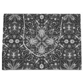 Bugs, gebroken wit op zwart groot cadeauzakje (Voorkant)