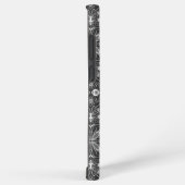 Bugs, gebroken wit op zwart samsung galaxy hoesje (Rechterkant)