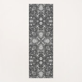 Bugs, gebroken wit op zwart yogamat (Voorkant)