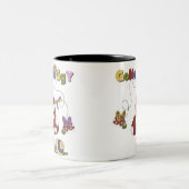 Bugs Gone Buggy Tweekleurige Koffiemok (Center)