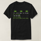 Bugs in Code Computer Science Coder Programmer T-shirt (Design voorkant)