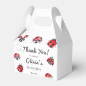 Bugs & Insecten Boy Verjaardagsfeest Bedankdoosjes (Achterkant)