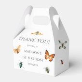 Bugs & Insecten Boy Verjaardagsfeest Bedankdoosjes (Voorkant Zijde)