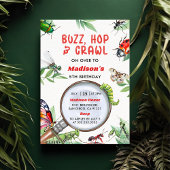 Bugs & Insecten  Boy Verjaardagsfeest Kaart