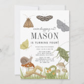 Bugs & Insecten Paddenstoel Jongen Verjaardag Kaart