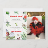 Bugs & Insecten  Verjaardag Dank u kaart (Voorkant)