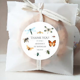 Bugs & Insecten  verjaardagsfeestje Bedankjes Labels