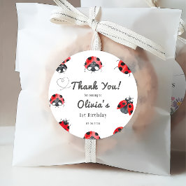 Bugs & Insecten  verjaardagsfeestje Bedankjes Labels