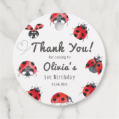 Bugs & Insecten verjaardagsfeestje Bedankjes Labels (Voorkant)