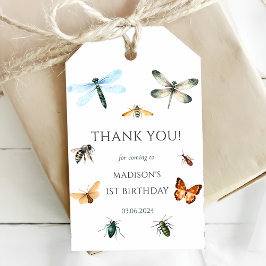 Bugs & Insecten  verjaardagsfeestje Cadeaulabel