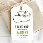 Bugs & Insecten  verjaardagsfeestje Cadeaulabel