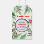 Bugs & Insecten  verjaardagsfeestje Cadeaulabel (Voorkant)