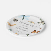 Bugs & Insecten  verjaardagsfeestje Papieren Bordje (Gekanteld)