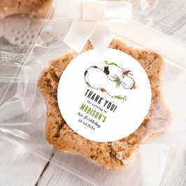 Bugs & Insecten verjaardagsfeestje Ronde Sticker