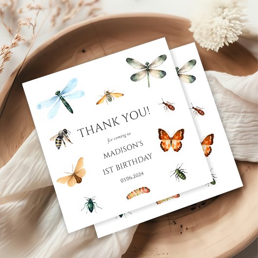 Bugs & Insecten verjaardagsfeestje Servet