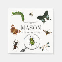 Bugs & Insecten Vintage Jongens Verjaardag