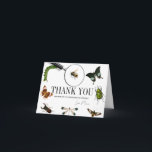 Bugs & Insects  Boy Birthday Bedankkaart<br><div class="desc">Deze schattige en  jongensverjaardagskaart is voorzien van een vergrootglas,  insecten en insecten zoals vlinders,  een bij,  kever,  worm / larve en libel op een witte achtergrond. Personaliseer het voor uw behoeften. Meer bijpassende producten vind je in mijn winkel.</div>