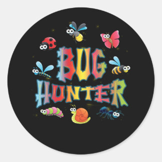 Bugs Insects Ladybug Biologist Entomology Student Ronde Sticker